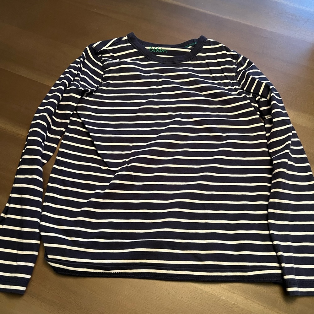 Boden Long sleeved striped Tshirt